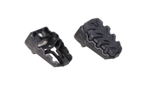 EVO footrest kit. B-stock, Black